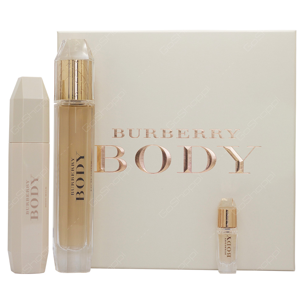 Burberry Body Eau De Parfum Gift Set For Women 3pcs
