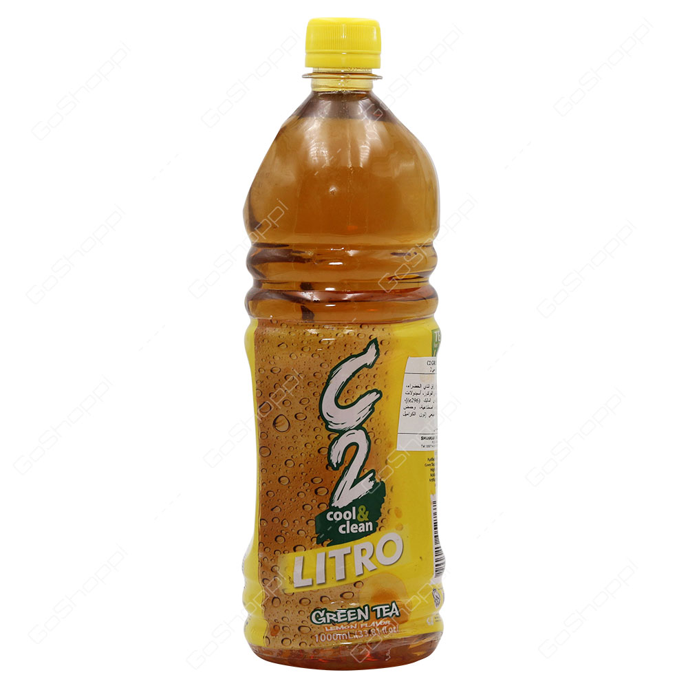 C2 Litro Green Tea Lemon Flavor 1 l