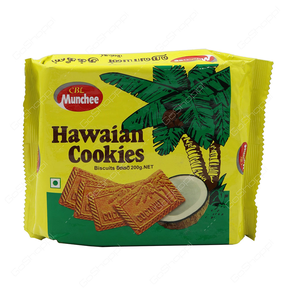 CBL Munchee Hawaian Cookies Biscuits 200 g