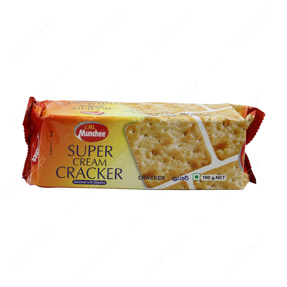 CBL Munchee Super Cream Cracker 190 g
