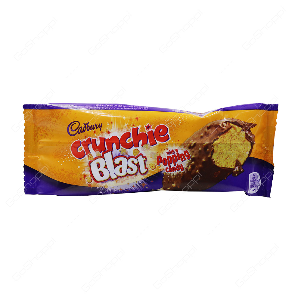 Cadbury Crunchie Blast with Popping Candy Ice Cream 100 ml