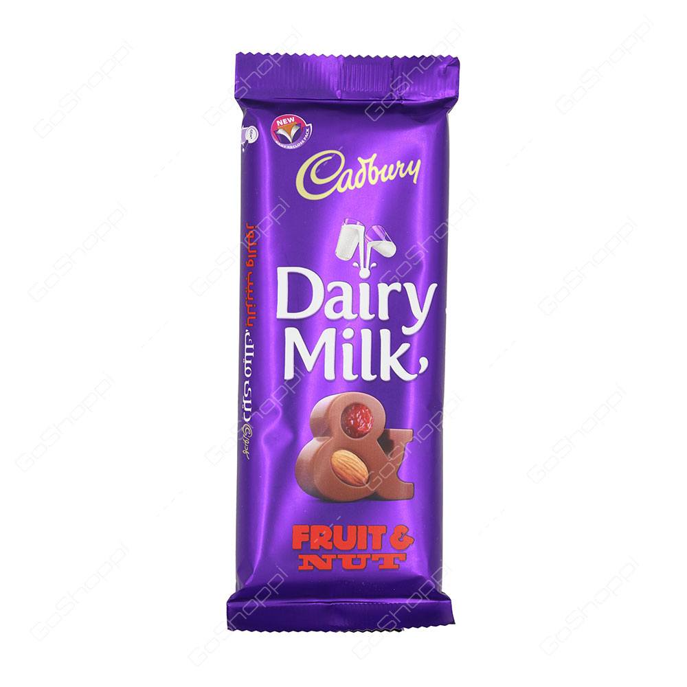 dairy milk fruit and nut gift