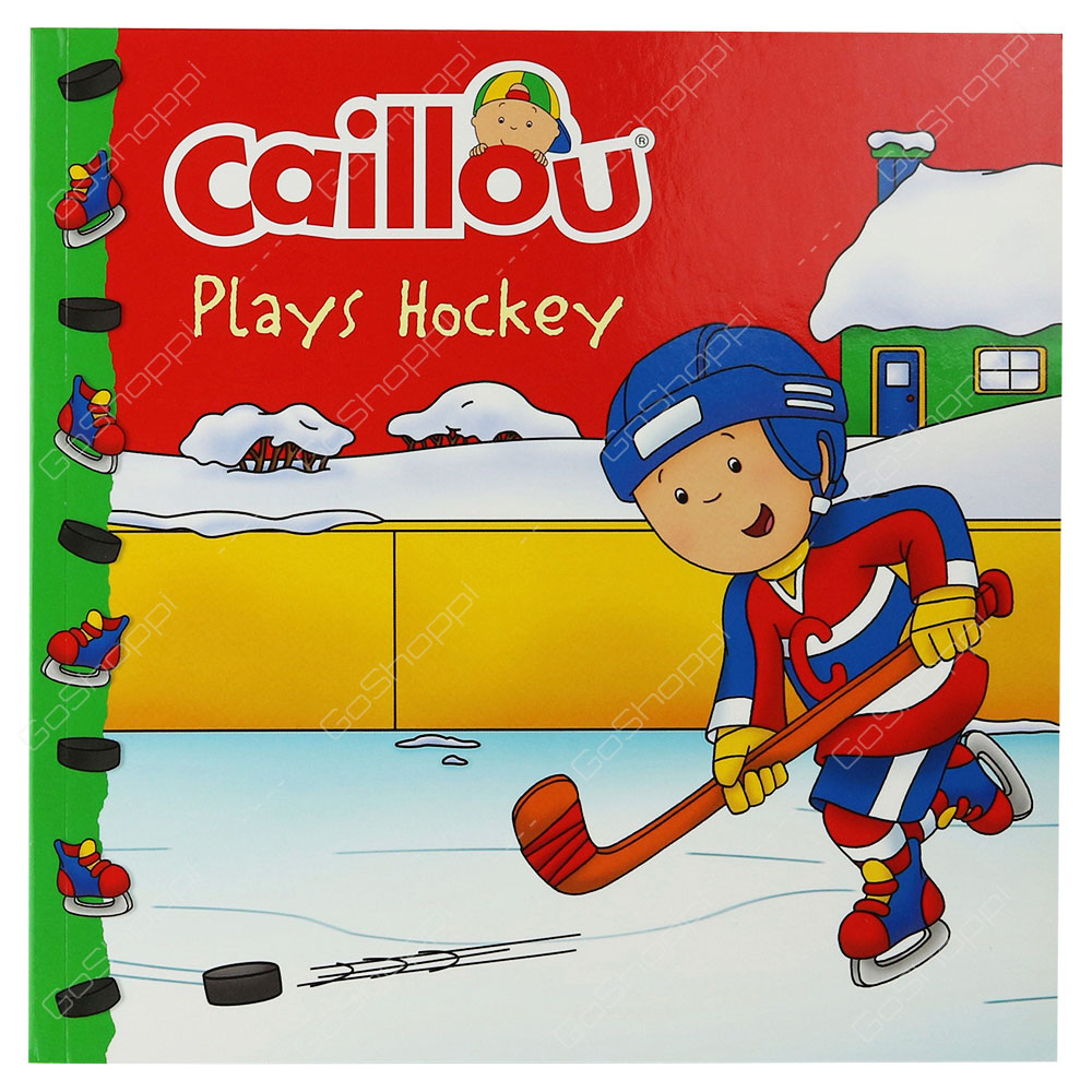 Caillou Plays Hockey