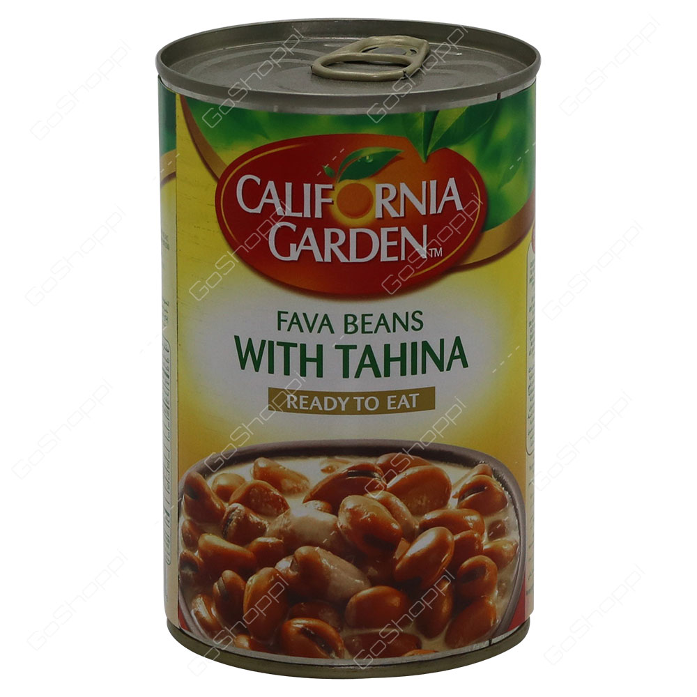 California Garden Fava Beans With Tahina 450 g