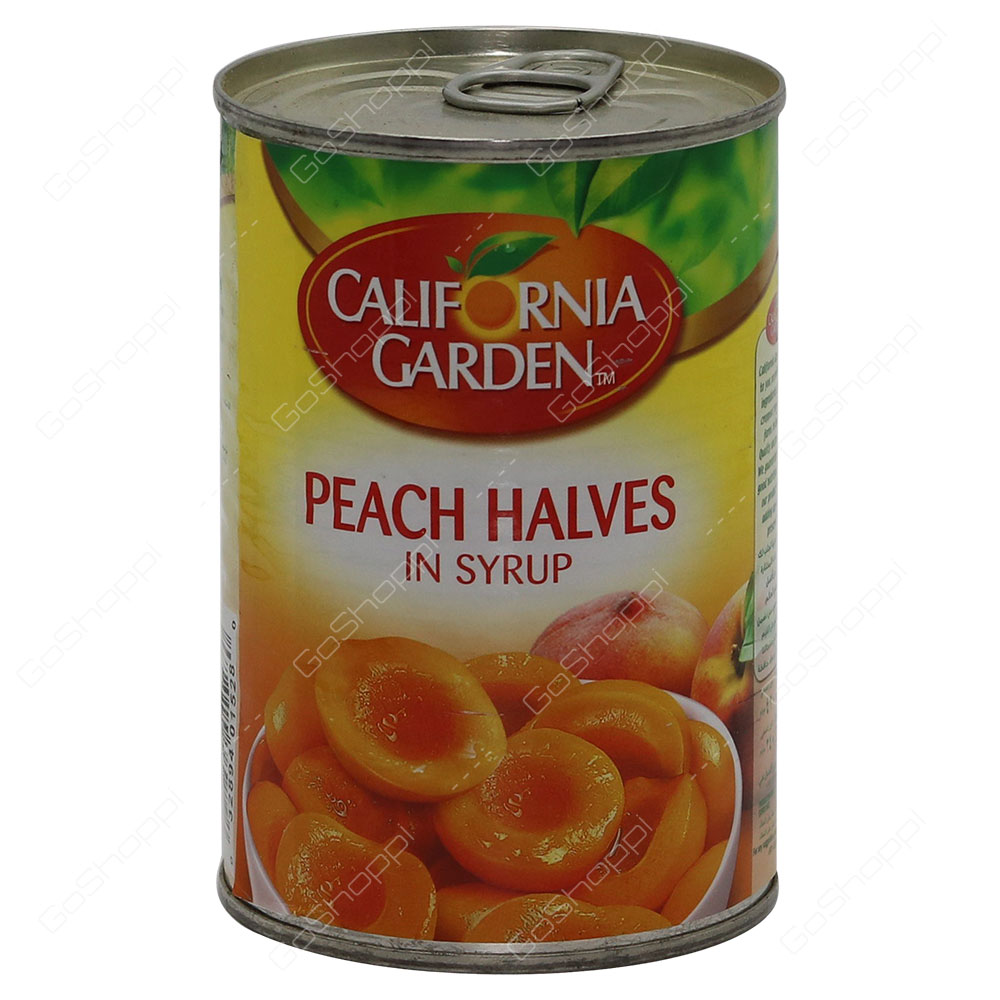 California Garden Peach Halves In Syrup 420 g