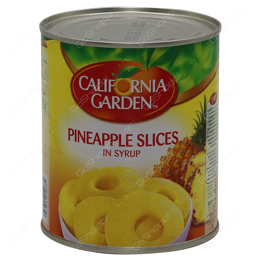 California Garden Pineapple Slices In Syrup 850 g