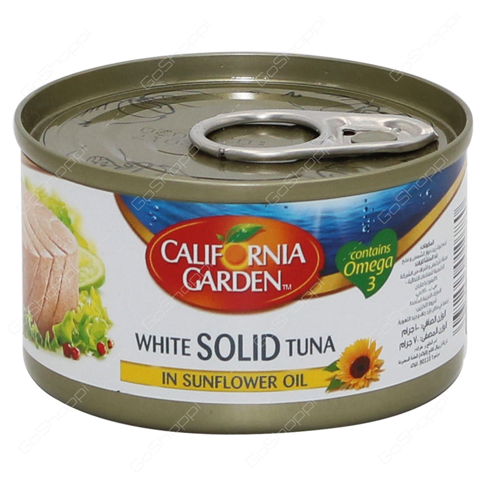 California Garden White Solid Tuna In Sunflower Oil 100 g