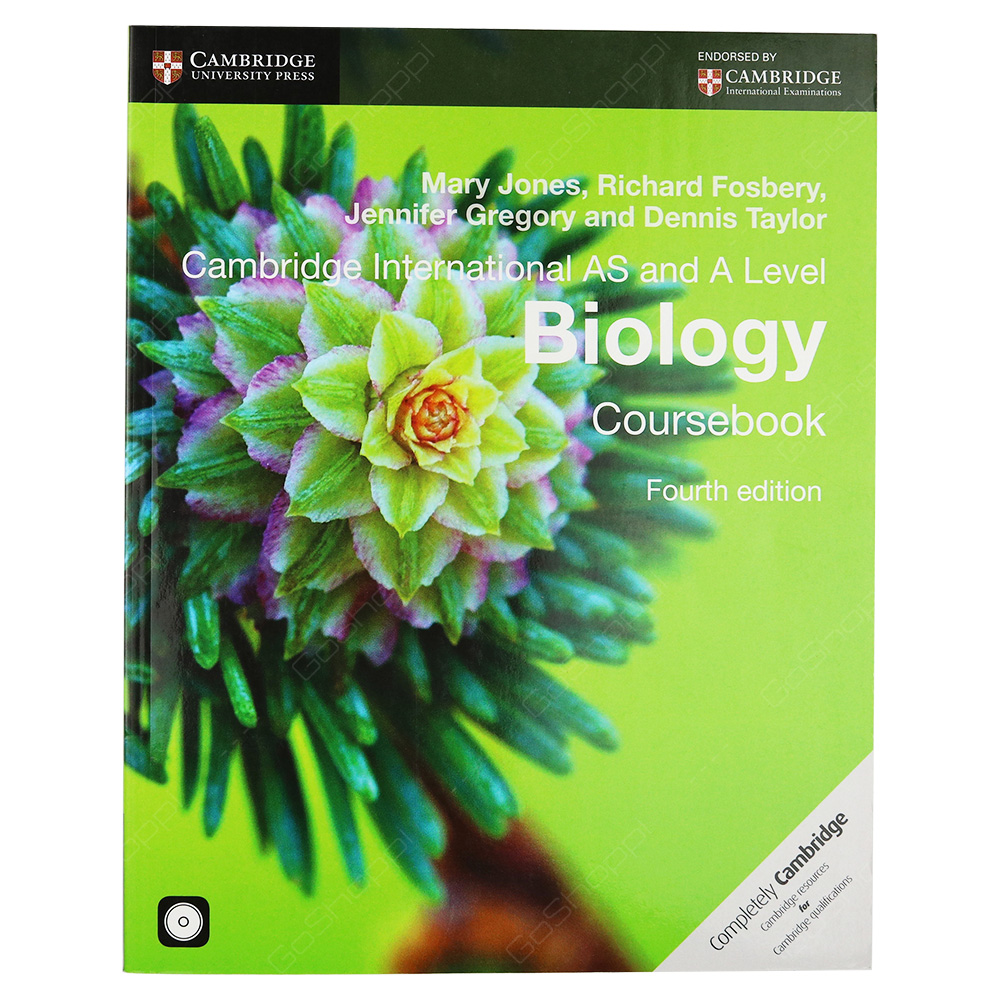 Cambridge International AS And A Level Biology Coursebook 4th Edition With CD