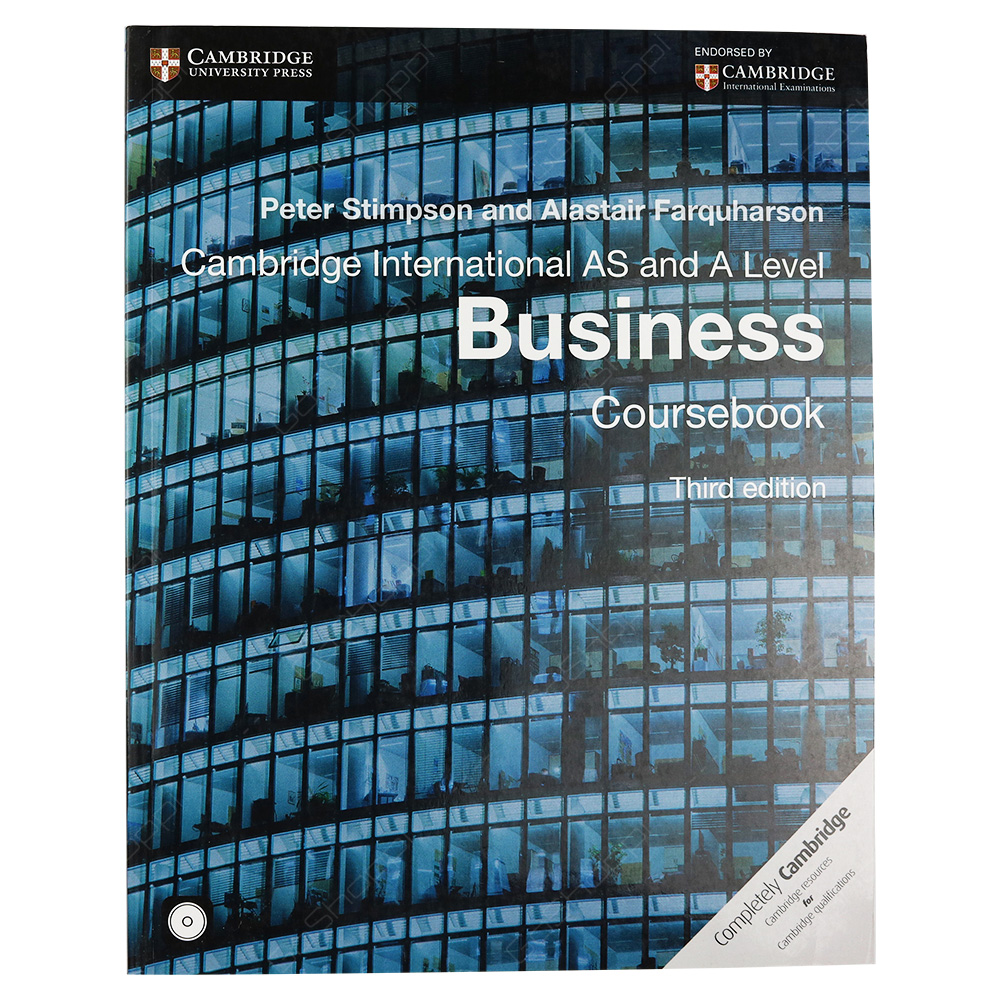 Cambridge International AS And A Level Business Coursebook With CD