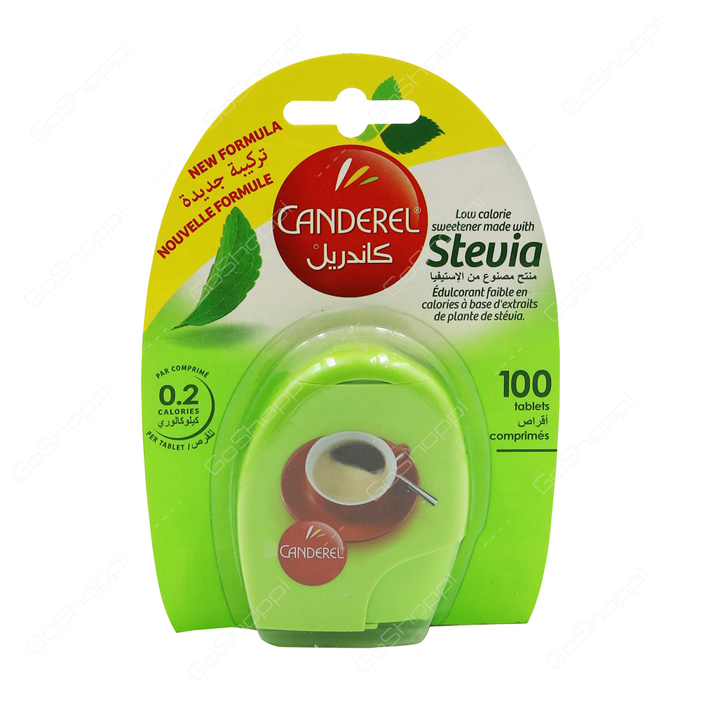 Canderel Low Calorie Sweetener made with Stevia      100 Tablets