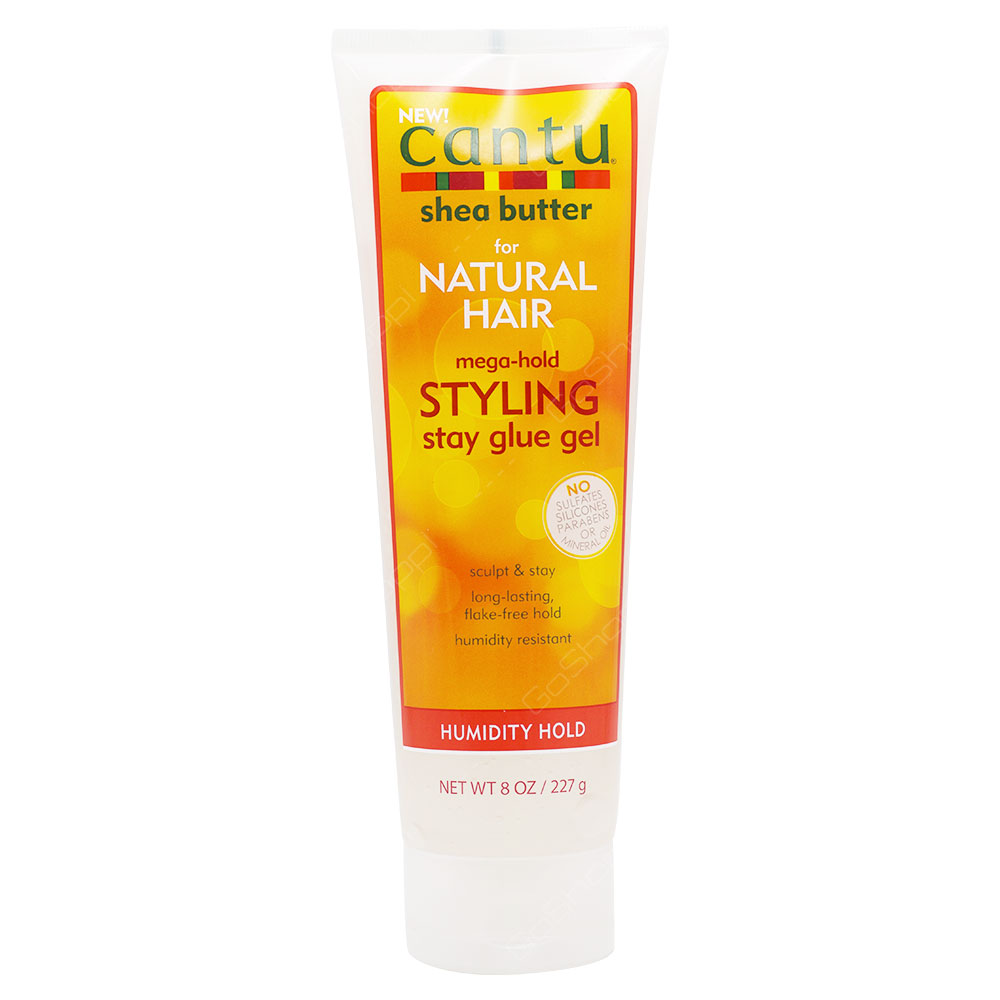 Cantu Shea Butter Natural Hair Styling Stay Glue Gel Humidity Hold