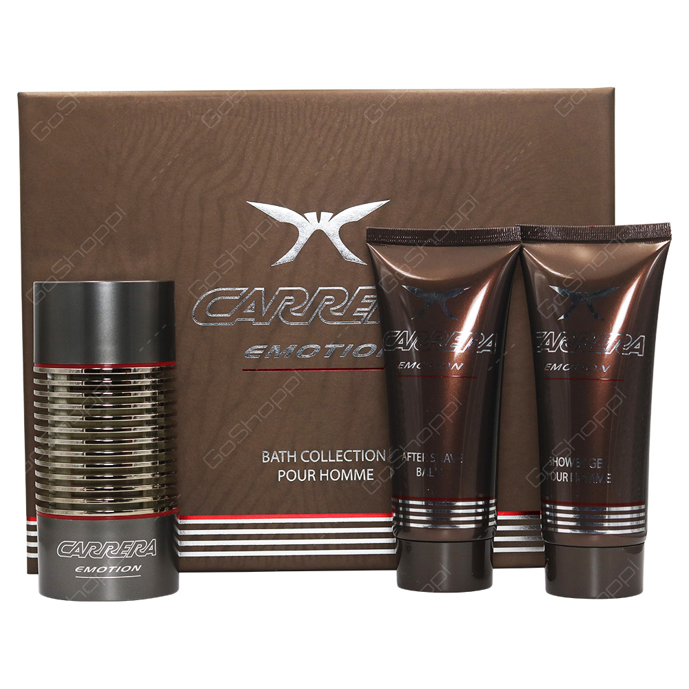 Carrera Emotion Bath Collection For Men Gift Set 3pcs