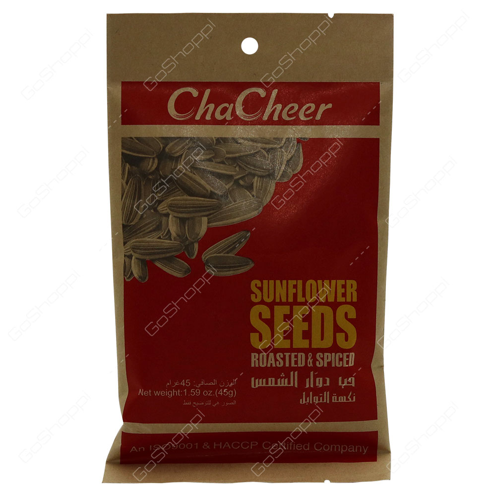 ChaCheer Sunflower Seeds Roasted & Spiced 45 g
