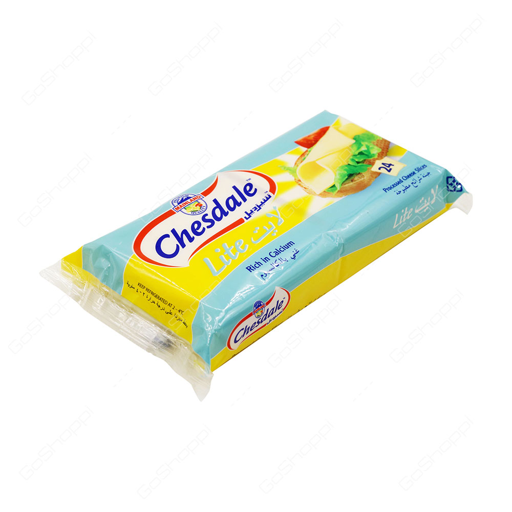 Chesdale Lite Processed Cheese Slices 24 Slices