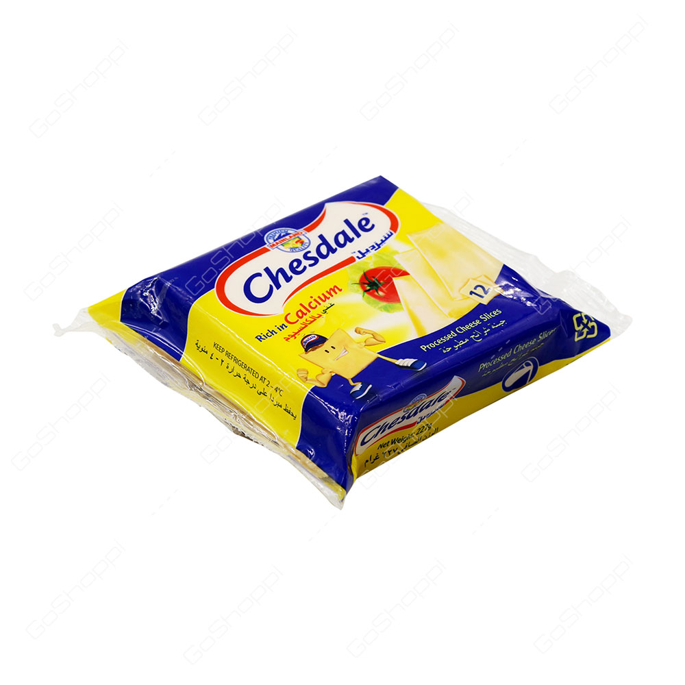 Chesdale Processed Cheese Slices 12 Slices