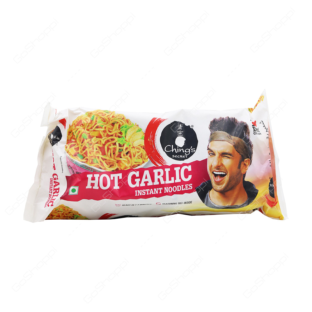 Chings Secret Hot Garlic Instant Noodles 300 g