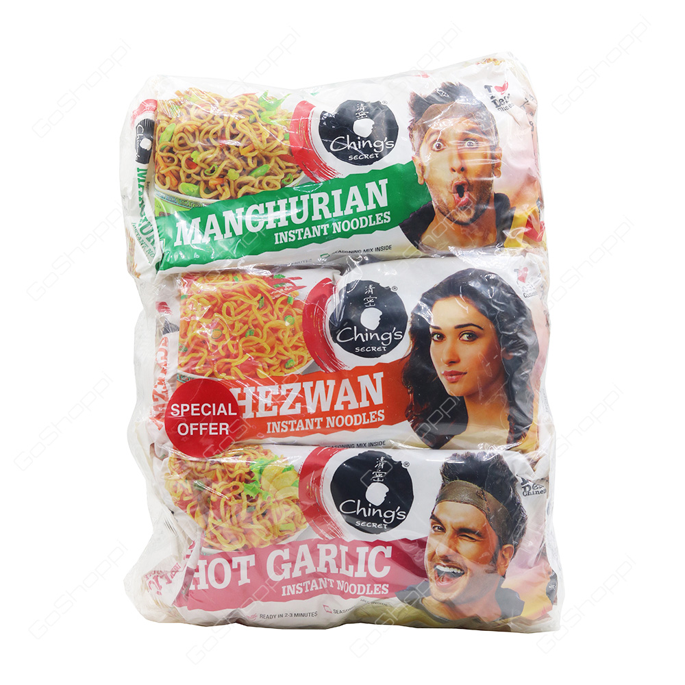Chings Secret Instant Noodles Assorted Special Offer 3 Pack