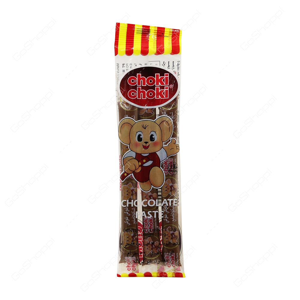 Choki Choki Chocolate Paste   3X12 g