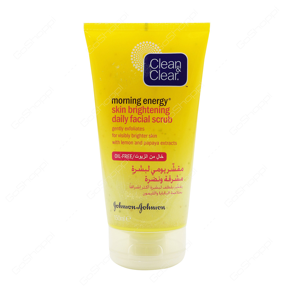 Clean And Clear Morning Energy Skin Brightening Daily Facial Scrub 150 ml