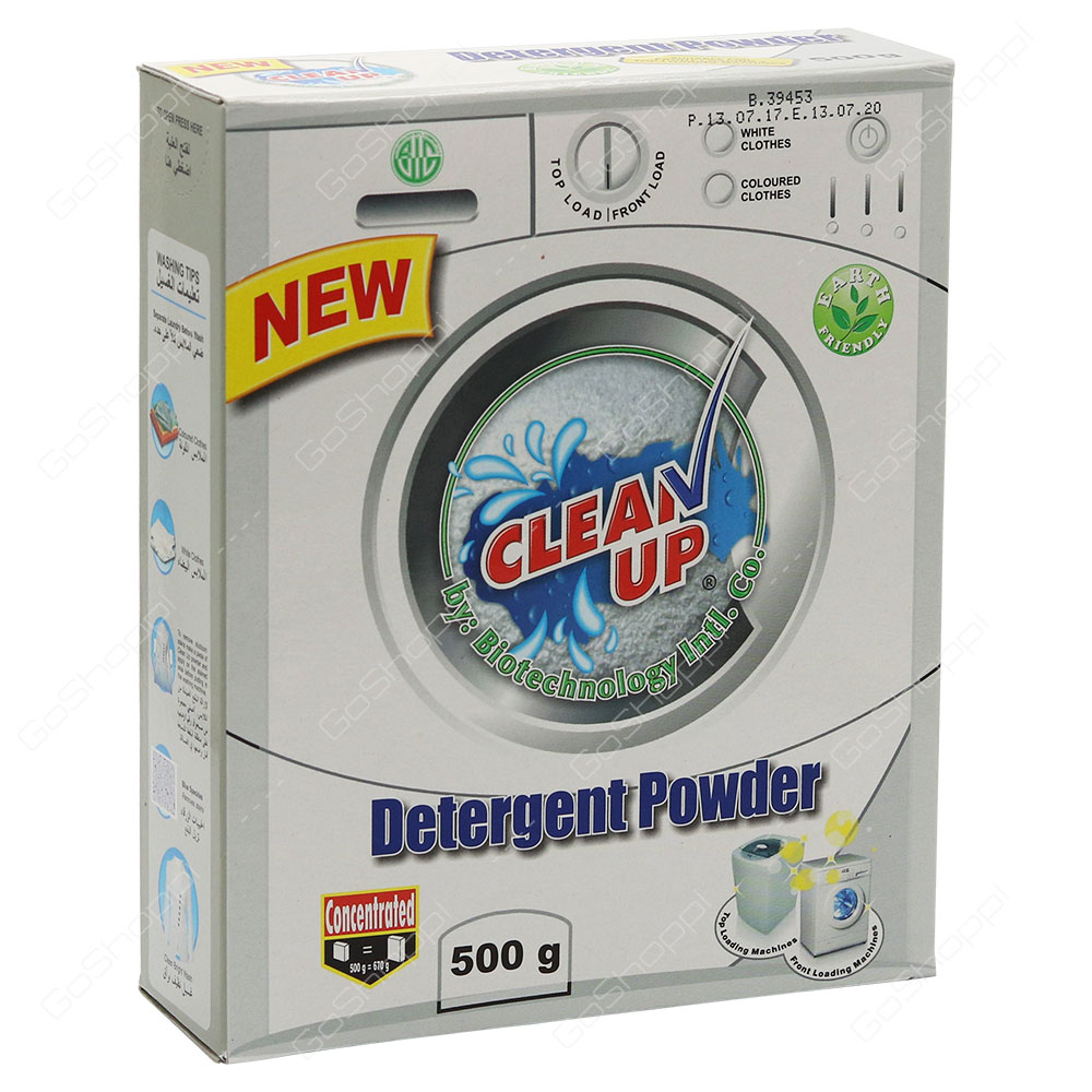 Clean Up Concentrated Detergent Powder 500 g