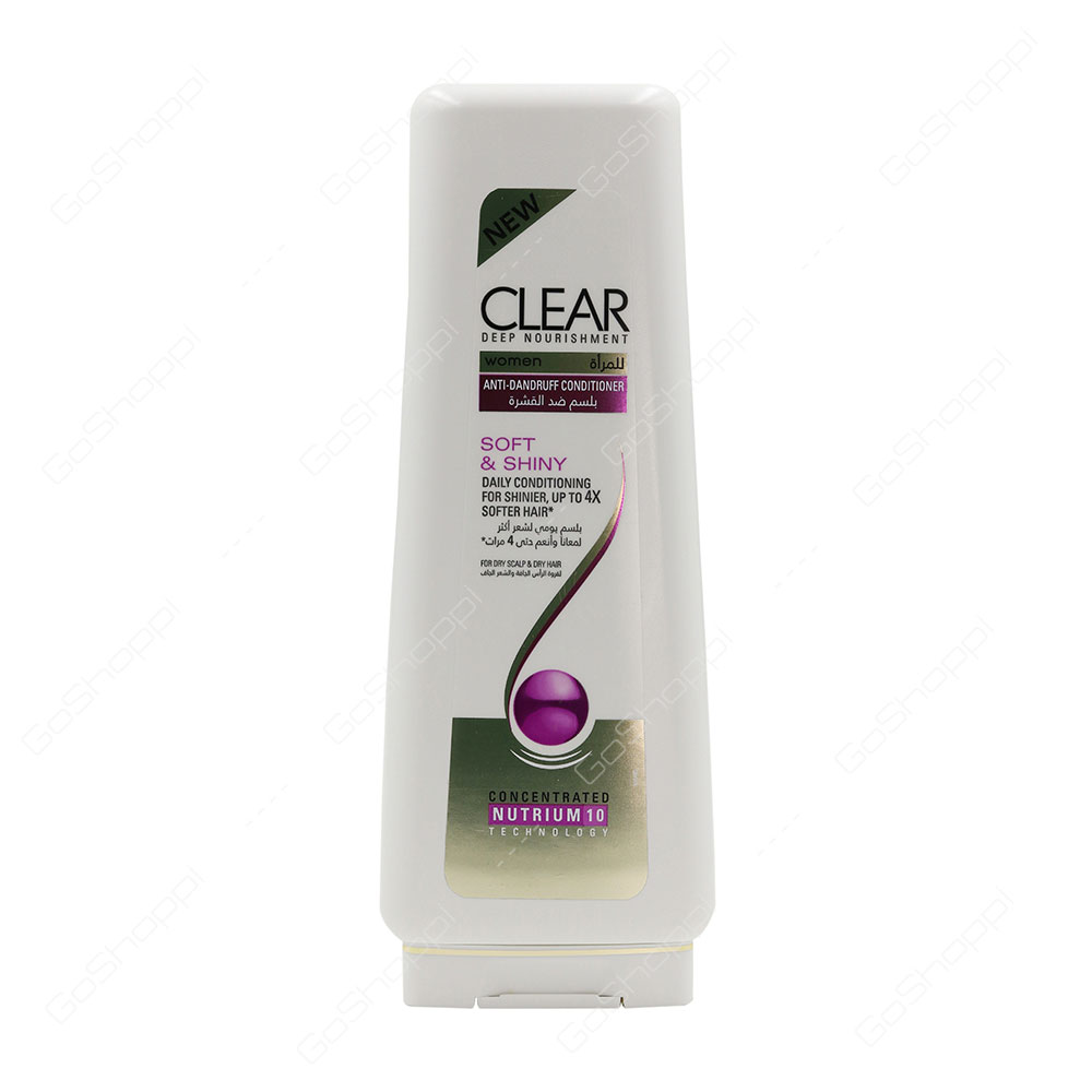 Clear Soft And Shiny Anti Dandruff Conditioner 400 ml