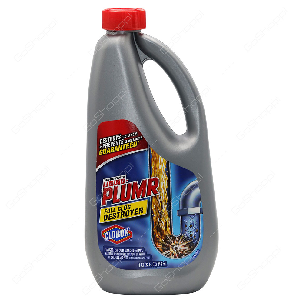 Clorox Liquid Plumr Full Clog Destroyer 946 ml