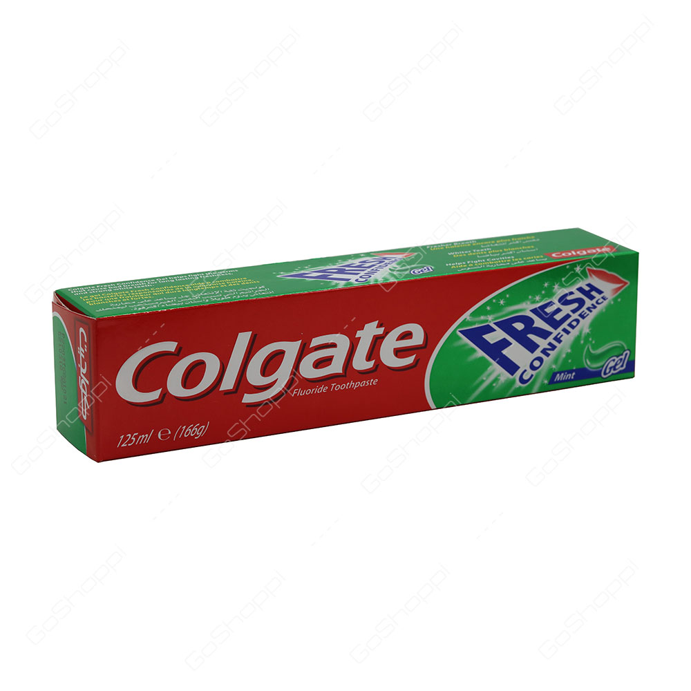Colgate Fresh Confidence Mint Gel Toothpaste 125 ml