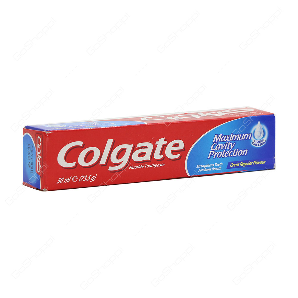 Colgate Maximum Cavity Protection Great Regular Flavour Toothpaste 50 ml