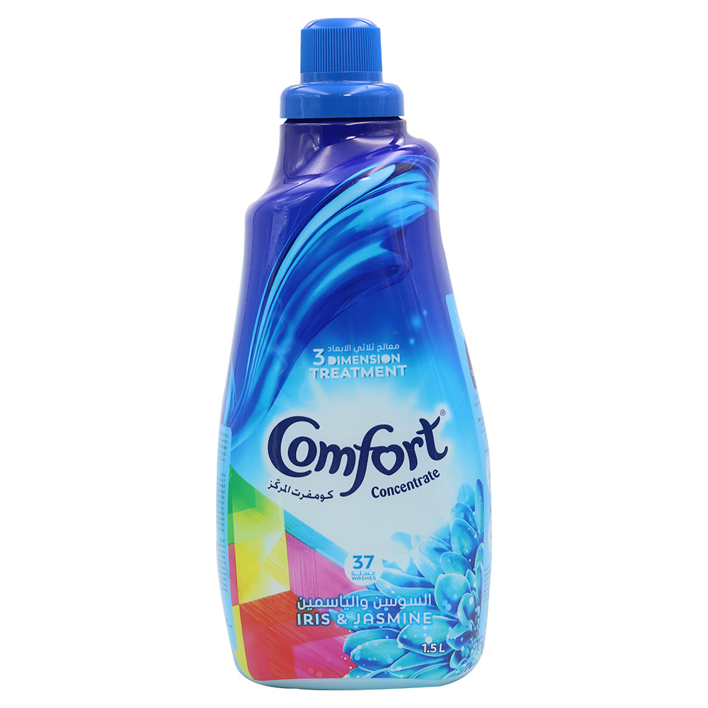 Comfort Iris & Jasmine Concentrate Fabric Conditioner 1.5L