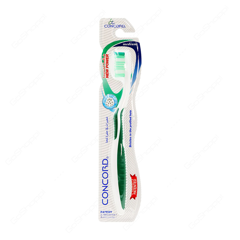 Concord New Power Medium Toothbrush 1 pcs
