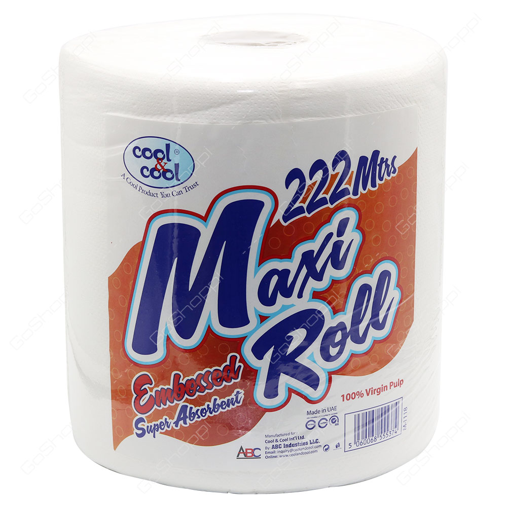 Cool & Cool Maxi Paper Roll 222 m