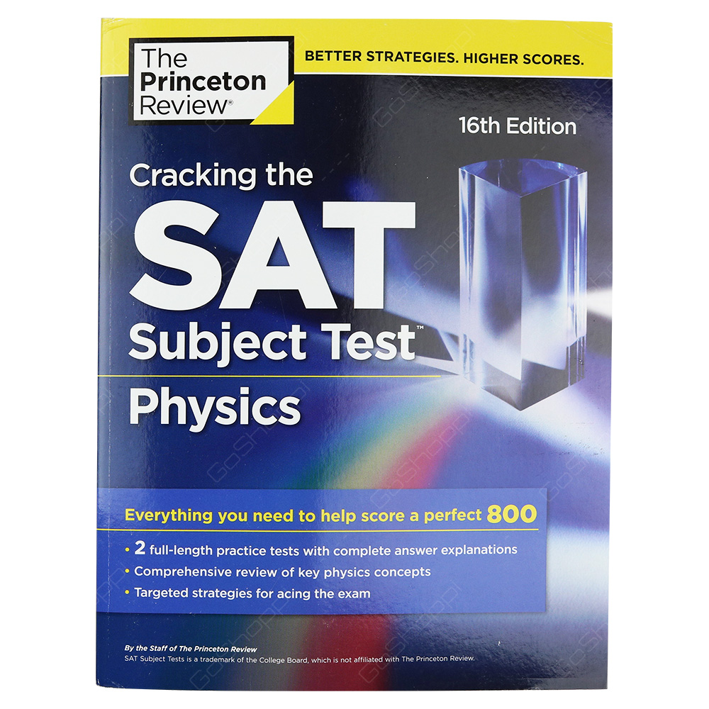 Cracking The SAT Physics Subject Test 16th Edition