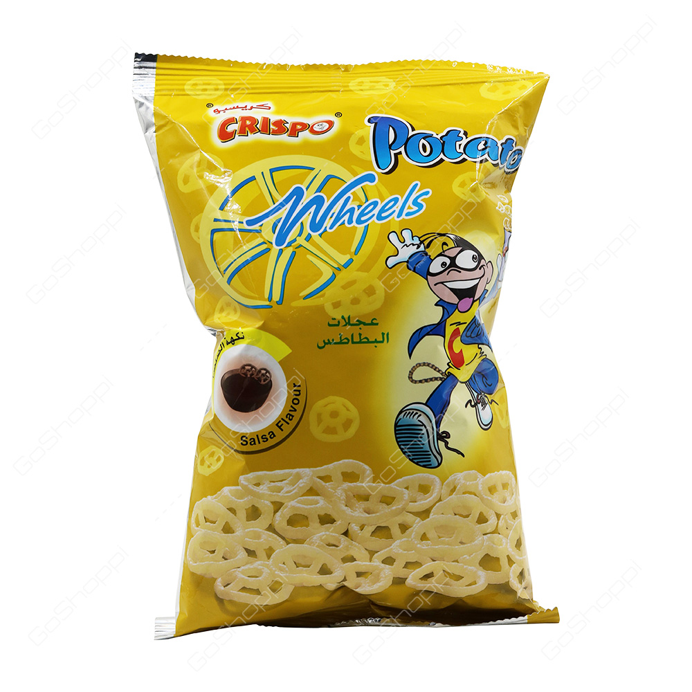 Crispo Potato Wheels Salsa Flavour  45 g