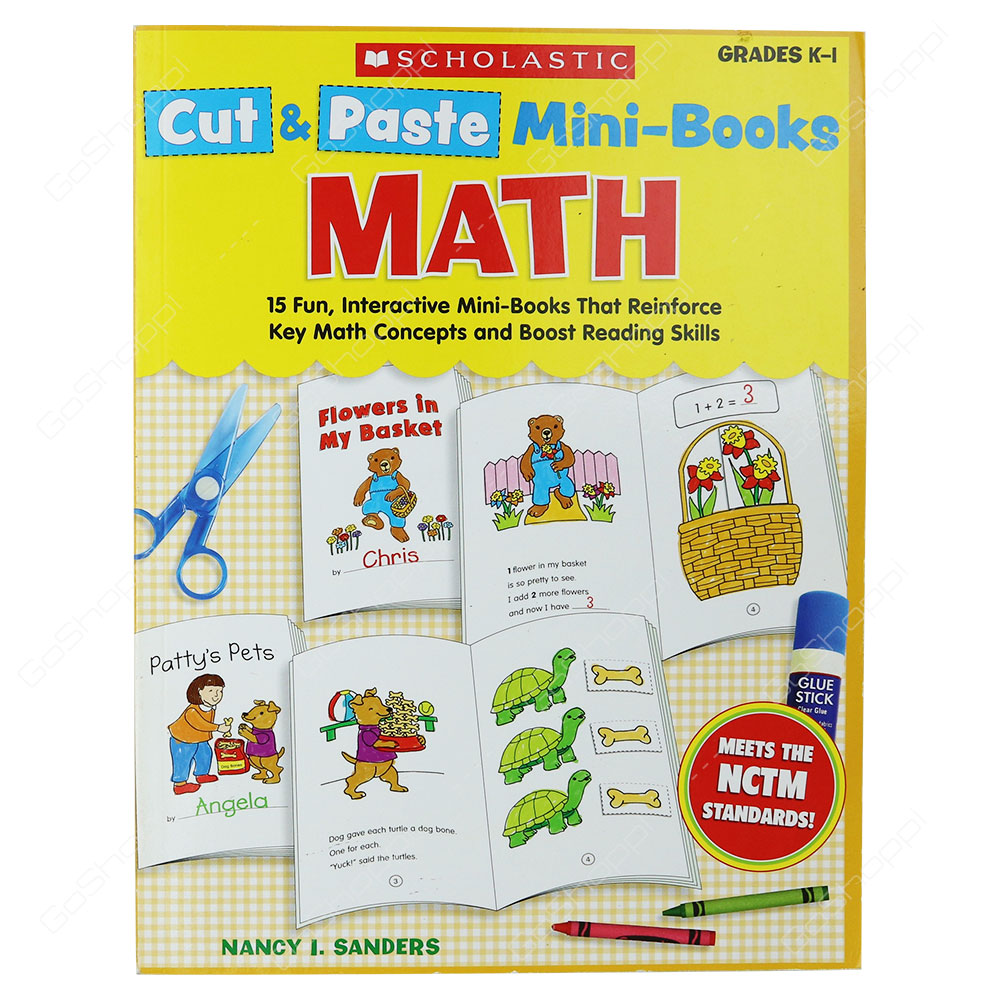 Cut & Paste Mini-Books Math Grades K-1