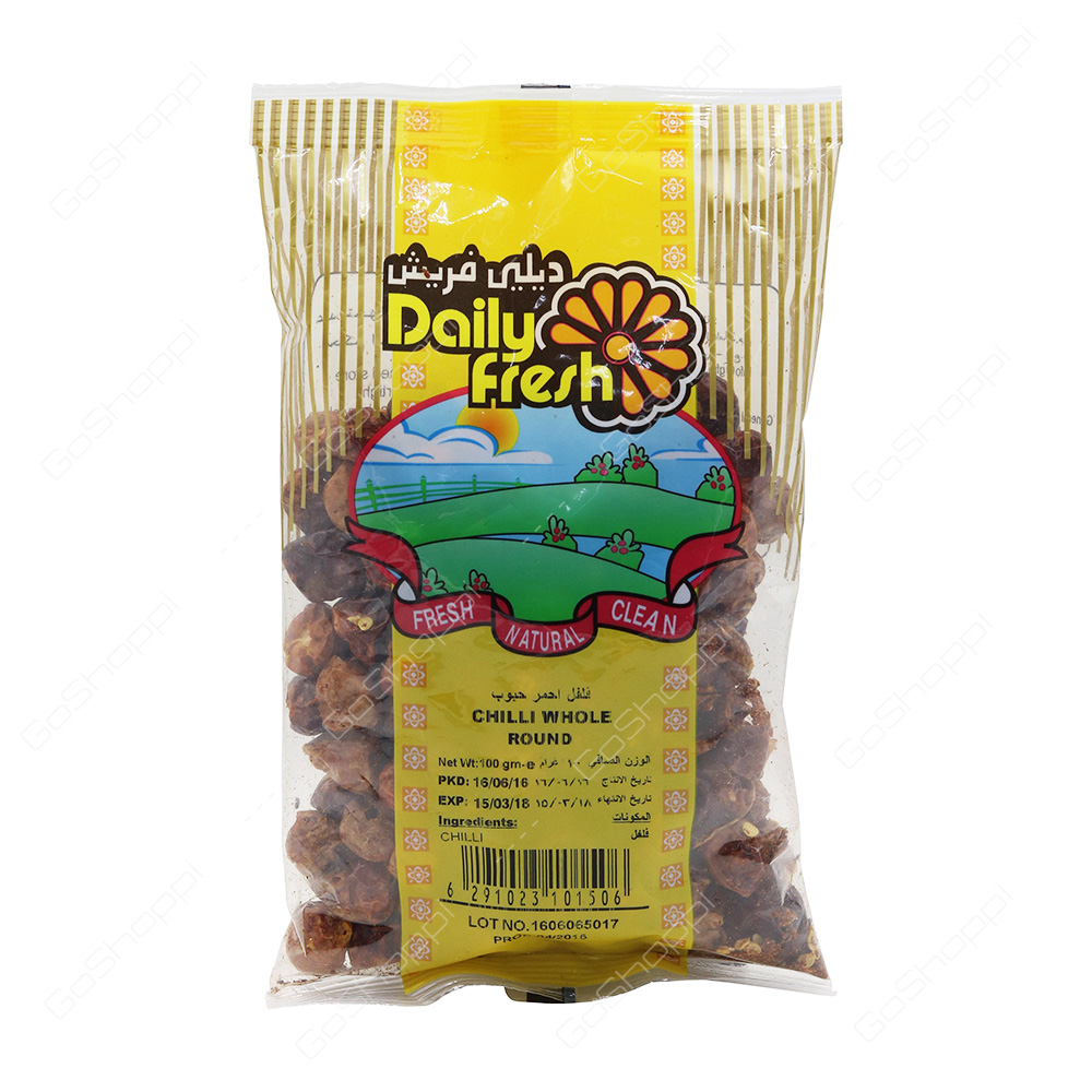 Daily Fresh Chilli Whole Round 100 g