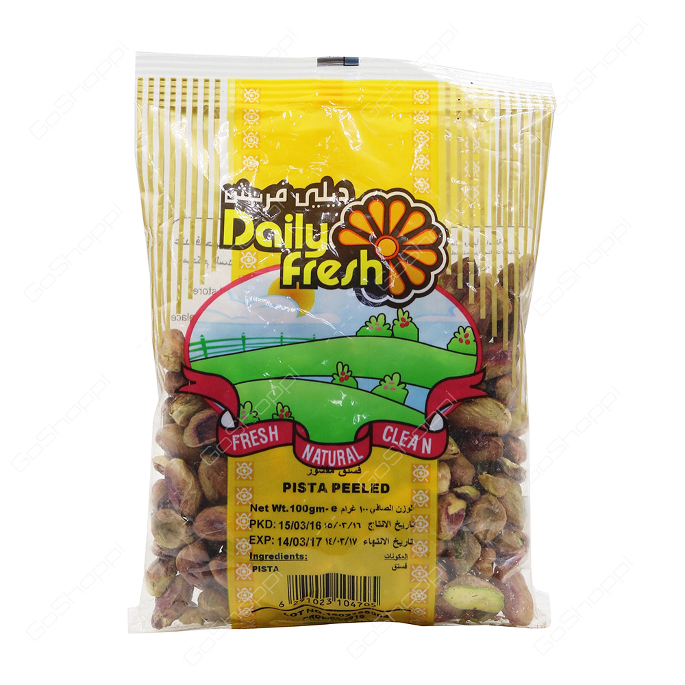Daily Fresh Pista Peeled 100 g