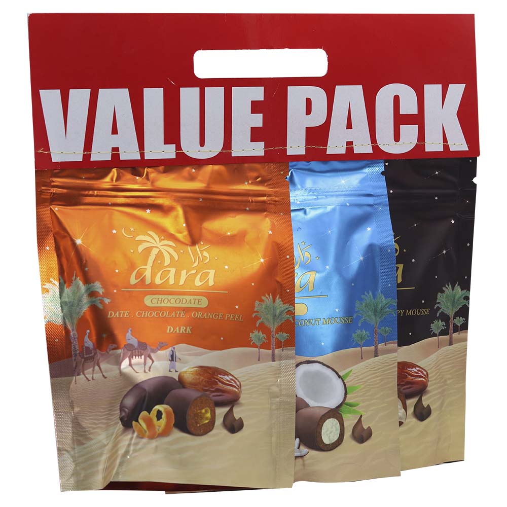 Dara Chocodate Value Pack 3x100g