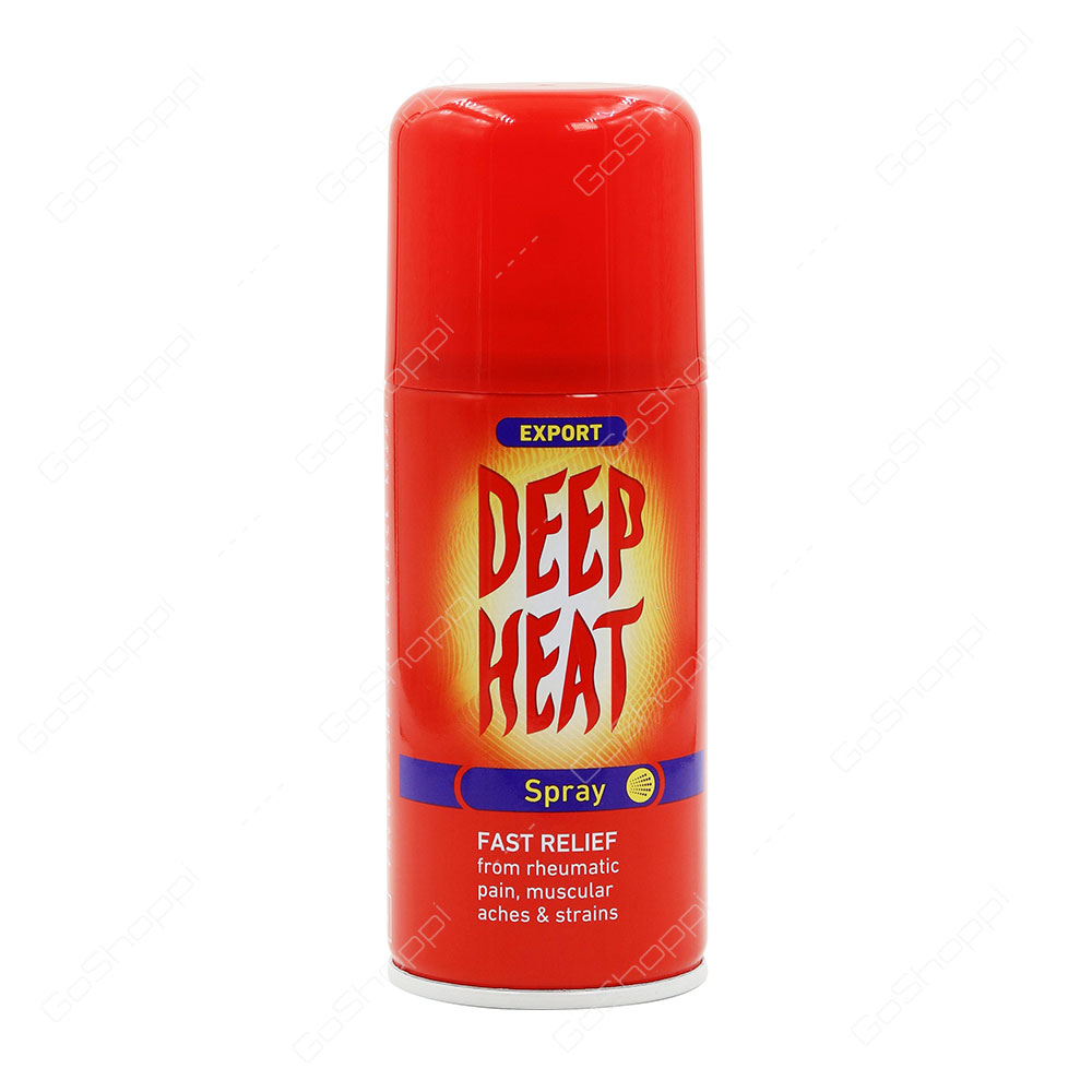 Deep Heat Fast Relief Spray 2X150 ml
