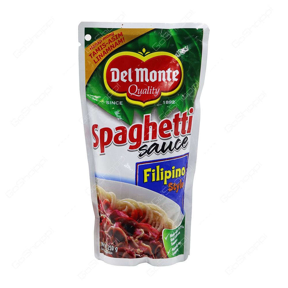 Del Monte Spaghetti Sauce Filipino Style 250 g