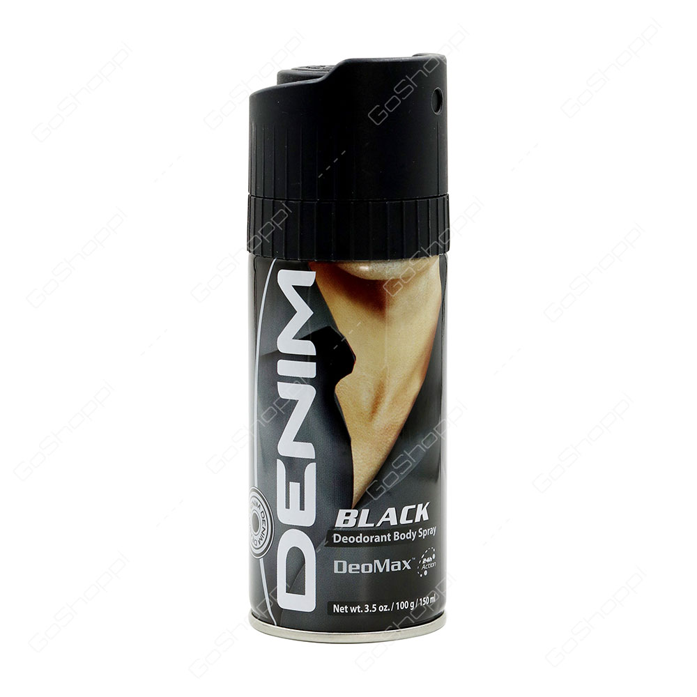 Denim Black Deodorant Body Spary Deomax 150 ml