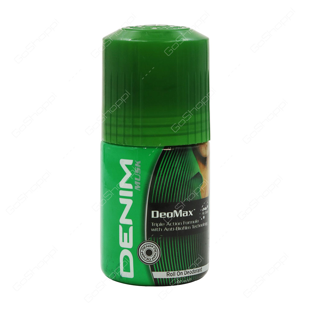 Denim Deomax Roll On Deodorant 50 ml