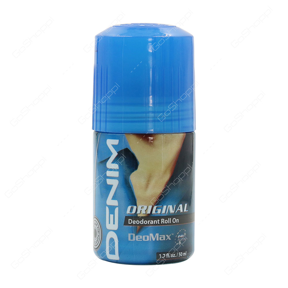 Denim Original Deodorant Roll On Deomax 50 ml