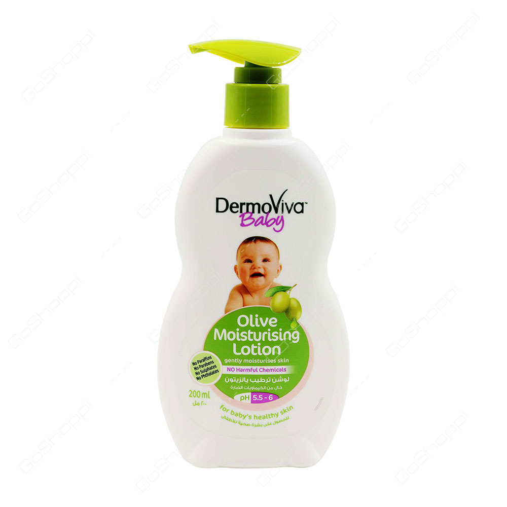 Dermoviva Baby Olive Moisturising Lotion 200 ml