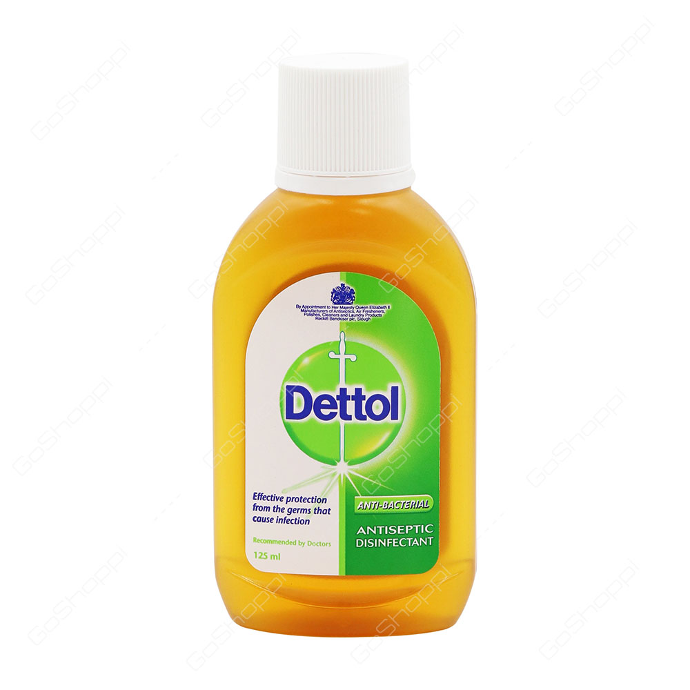 Dettol Anti Bacterial Antiseptic Disinfectant 125 ml