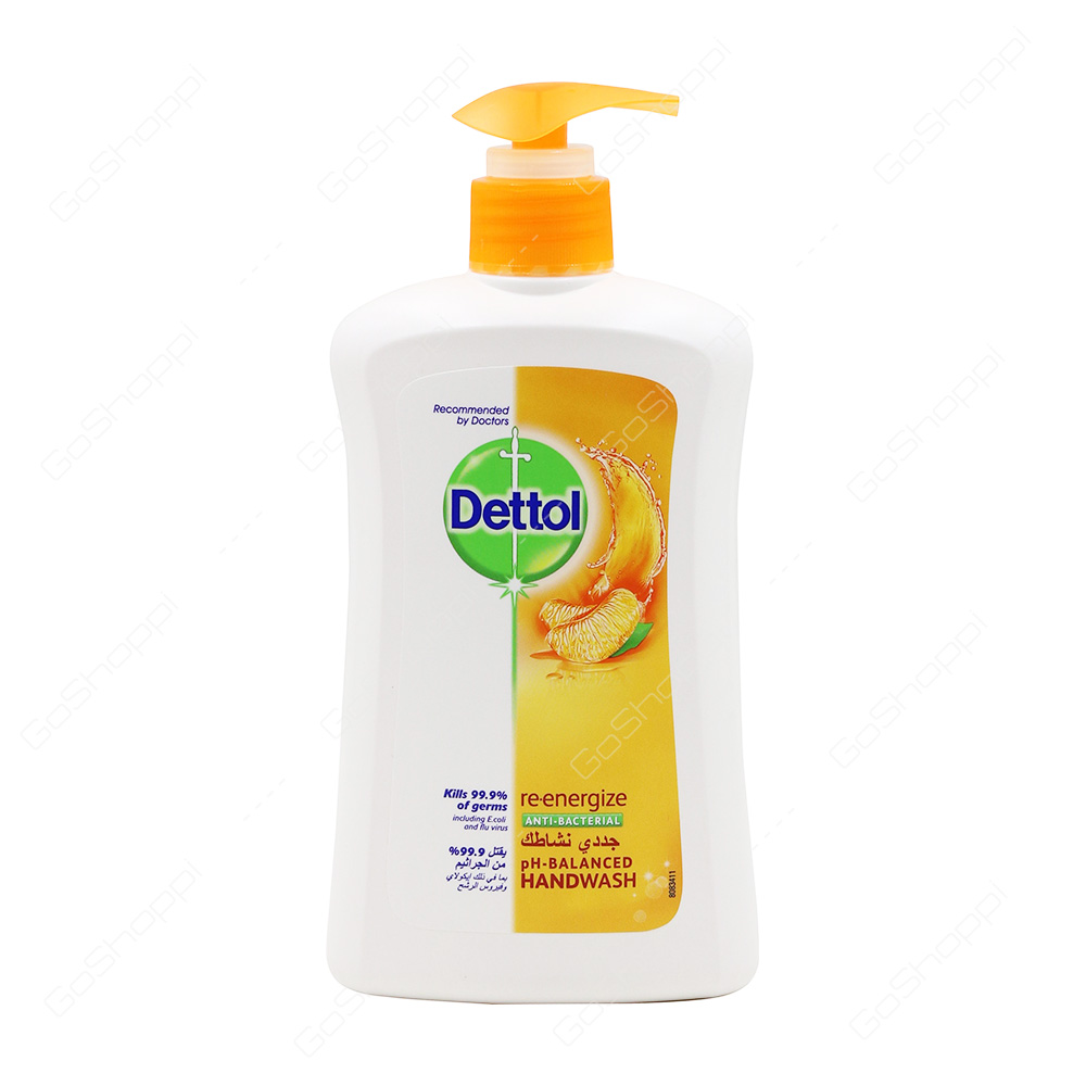 Dettol Re Energize Anti Bacterial Hand Wash 400 ml