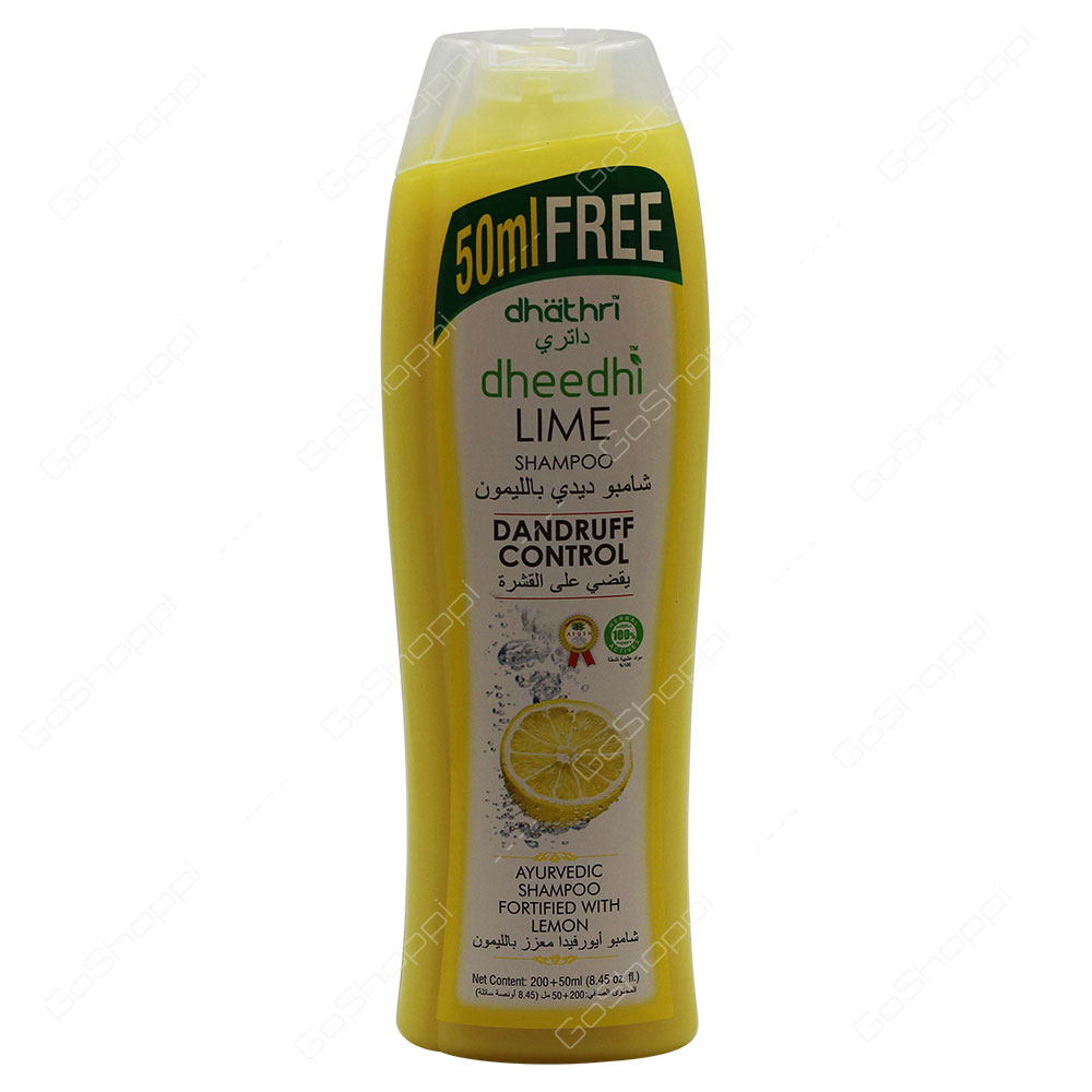 Dhathri Dheedhi Dandruff Control Lime Shampoo 250 ml