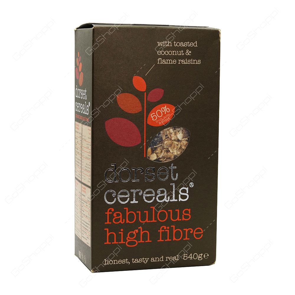 Dorset Cereals Fabulous High Fibre Cereal 540 g