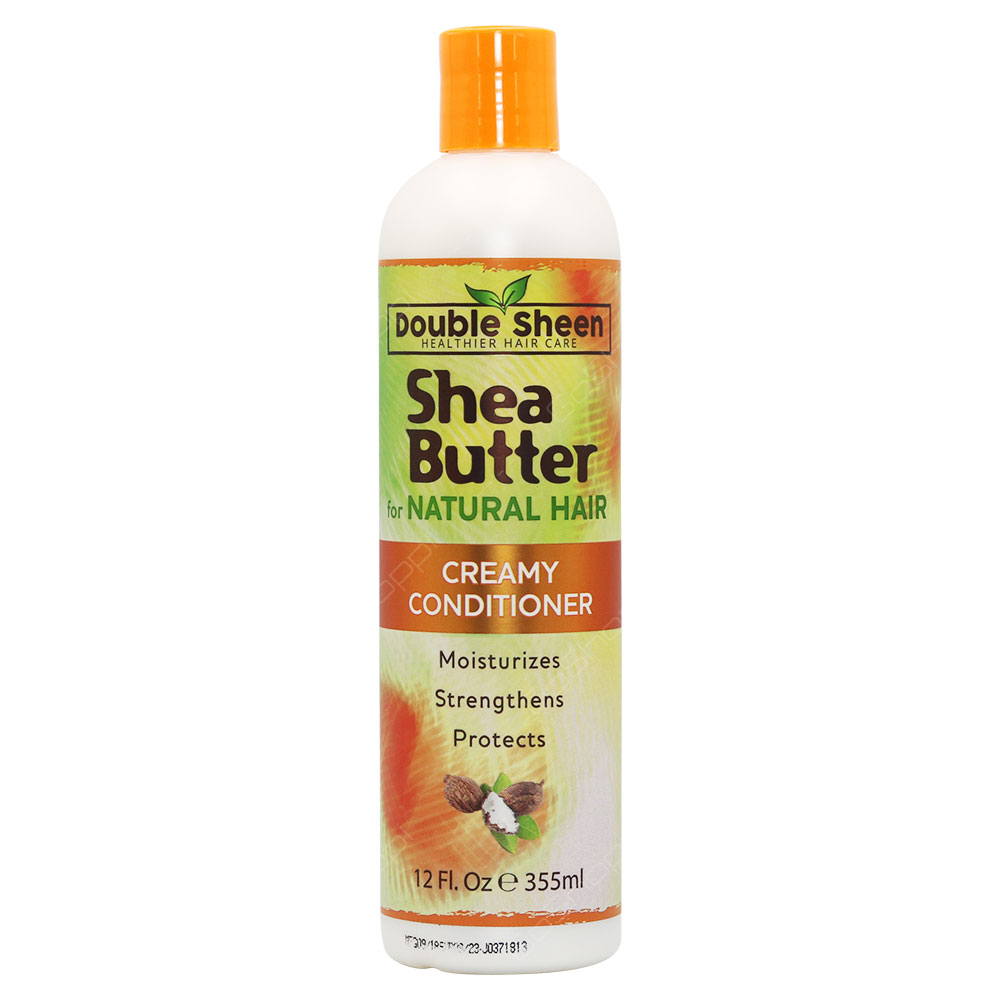 Double Sheen Shea Butter For Natural Hair Creamy Conditioner 355ml