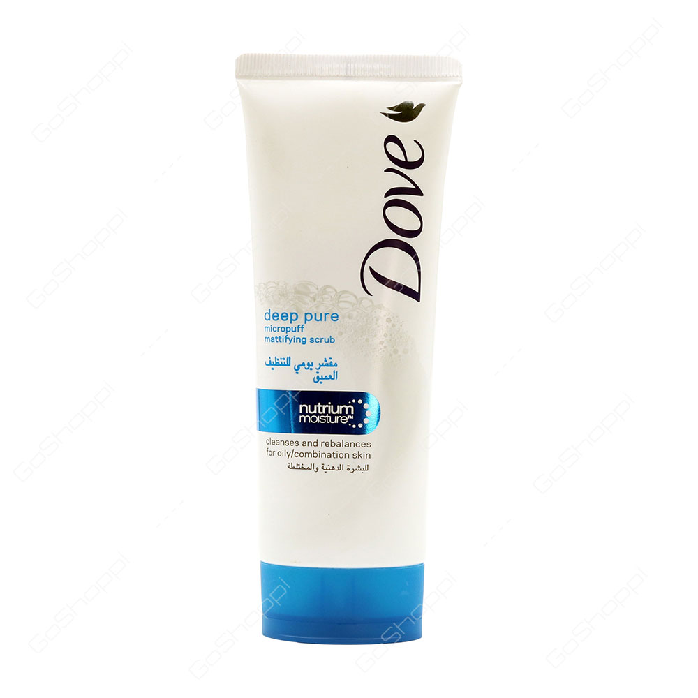 Dove Deep Pure Micropuff Mattifying Scrub 100 g