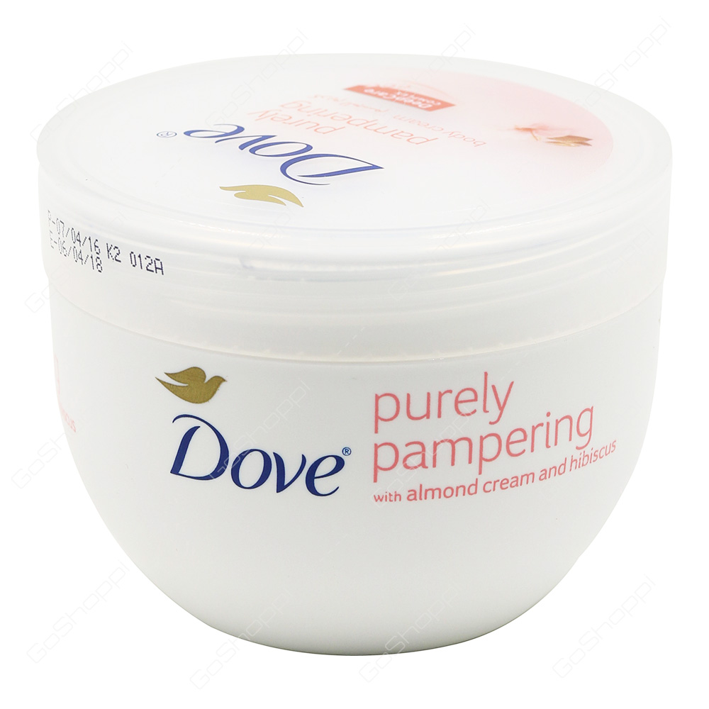 Dove Purely Pampering Almond Cream and Hibiscus Body Cream 300 ml